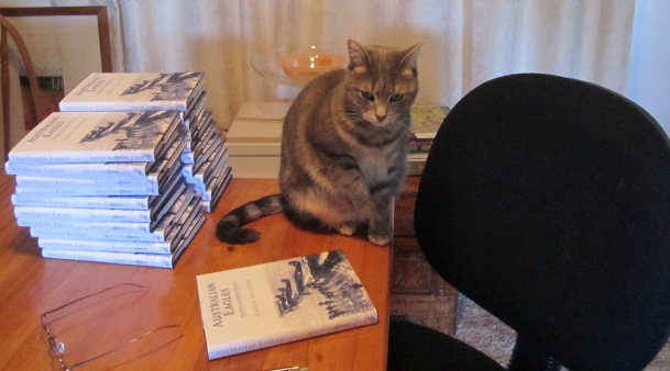 Where are you? You haven't finished signing Australian Eagles yet! Dear Millie making sure I don't slack off. 
