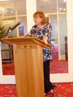 Speaking at the Naval, Military and Air Force Club, South Australia November 2015.