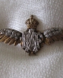 A close up of the sweetheart wings given by Jack Kennedy (one of the subjects in Australia's Few and the Battle of Britain) to his fiancee, Christine in 1940. It is a great honour to own this now, and to keep alive the beautiful story behind it.