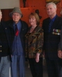 Launch of Jack Davenport Beaufighter Leader. Blue Bernau, Phil Davenport, moi, John Ayliffe, Ivor Gordon